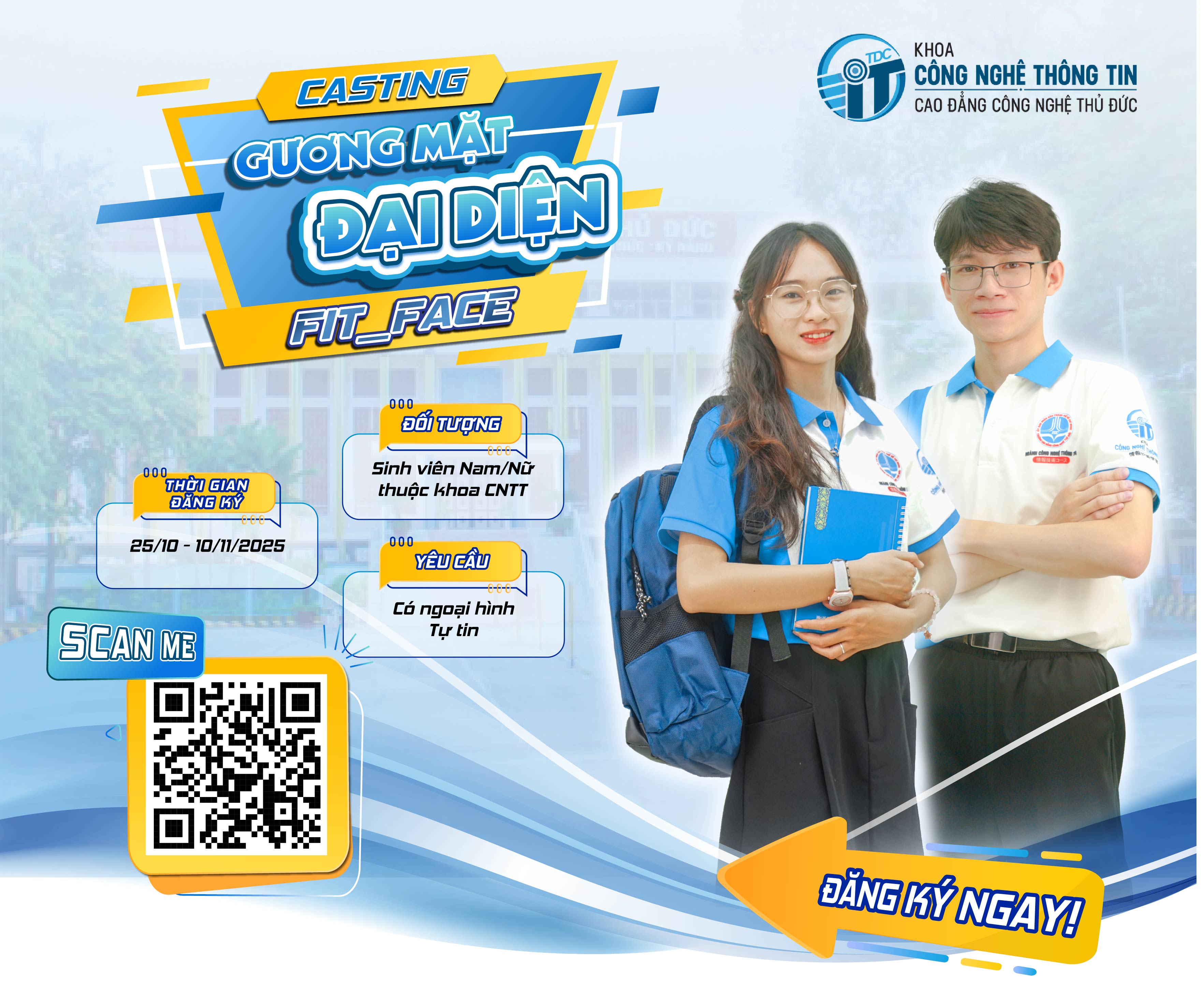 Casting – Gương Mặt Đại Diện FIT-FACE 2025: Nơi Tự Tin Tỏa Sáng! ✨